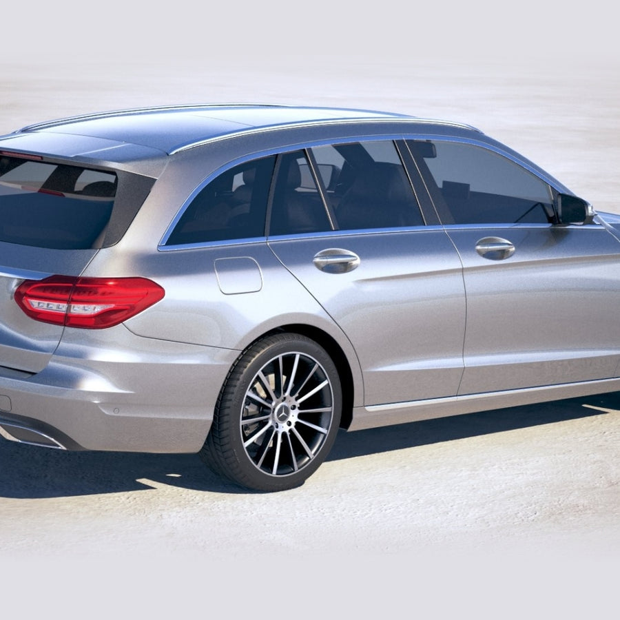 Reisetaschenset passend für Mercedes-Benz C-Klasse estate (S205) 2019-2021 Kombi