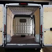 Passgenaue Siebdruckplatte / Seiten- und Deckenverkleidung 