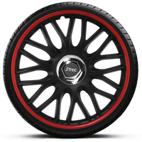 Radzierblenden Orden Red Black