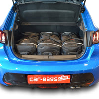 Reisetaschenset passend für Peugeot 208 II 2019-heute 5-Türer Schrägheck