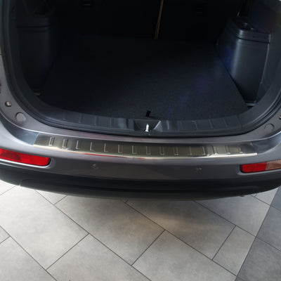 Ladekantenschutz für Mitsubishi Outlander III Silber Matt