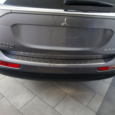 Ladekantenschutz für Mitsubishi Outlander III Silber Matt