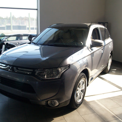 Ladekantenschutz für Mitsubishi Outlander III Silber Matt