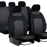 Universal Autositzbezug Royal (ECO-Leder & Stoff Polsterung)