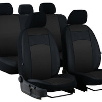 Universal Autositzbezug Royal (ECO-Leder & Stoff Polsterung)