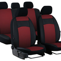 Universal Autositzbezug Royal (ECO-Leder & Stoff Polsterung)