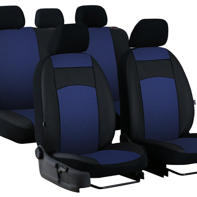 Universal Autositzbezug Royal (ECO-Leder & Stoff Polsterung)