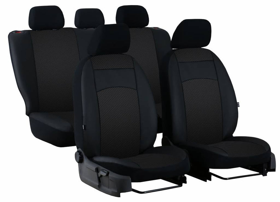Universal Autositzbezug Royal (ECO-Leder & Stoff Polsterung) 