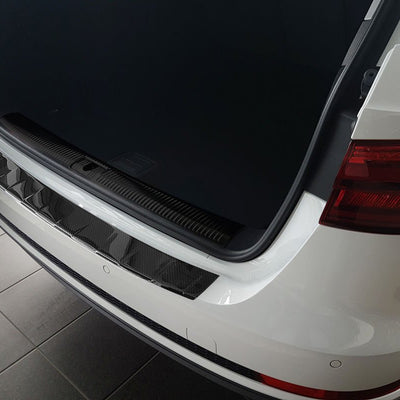 Carbon Ladekantenschutzleiste für AUDI  A4 B9 Avant /S -line 2015-2019, FL2019-> / S4 Avant 2015-2019, FL2019-> Schwarz Carbon