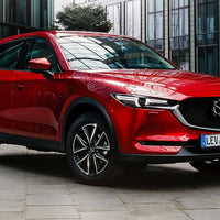 Carbon Ladekantenschutzleiste für MAZDA  CX-5 II 2017-2021, FL 2021-> Schwarz Carbon