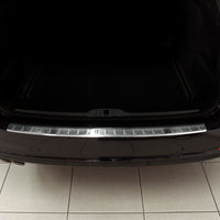 Ladekantenschutz für Skoda Superb II Kombi Silber Matt