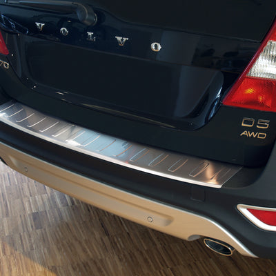 Ladekantenschutz für Volvo XC70 II Silber Matt