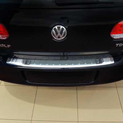 Ladekantenschutz für Volkswagen Golf VI Silber Matt
